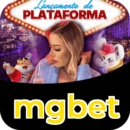 Interface do aplicativo mgbet mostrando jogos disponíveis no iOS e Android
